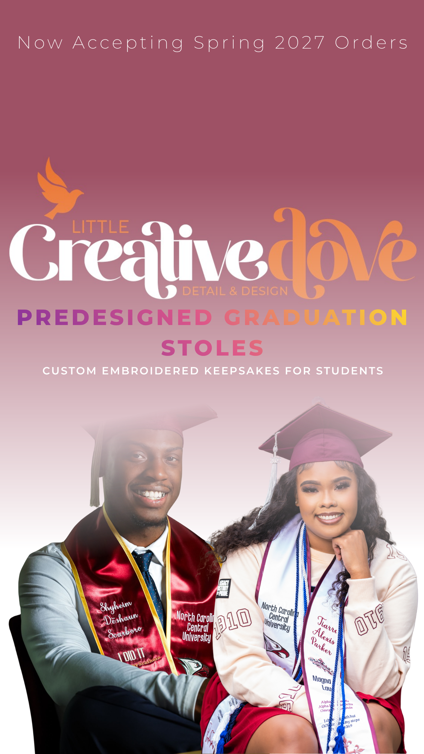 Pre Designed Stole